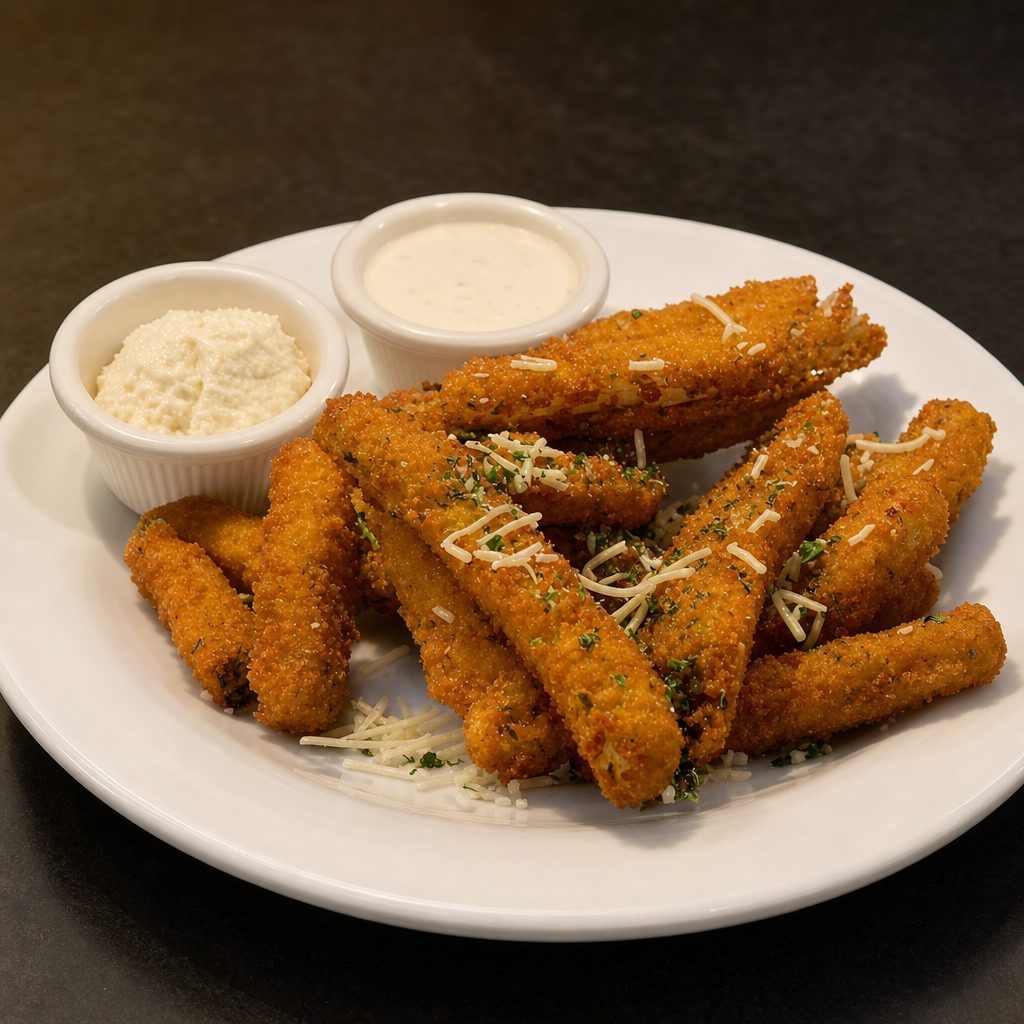 Fried Zucchini.