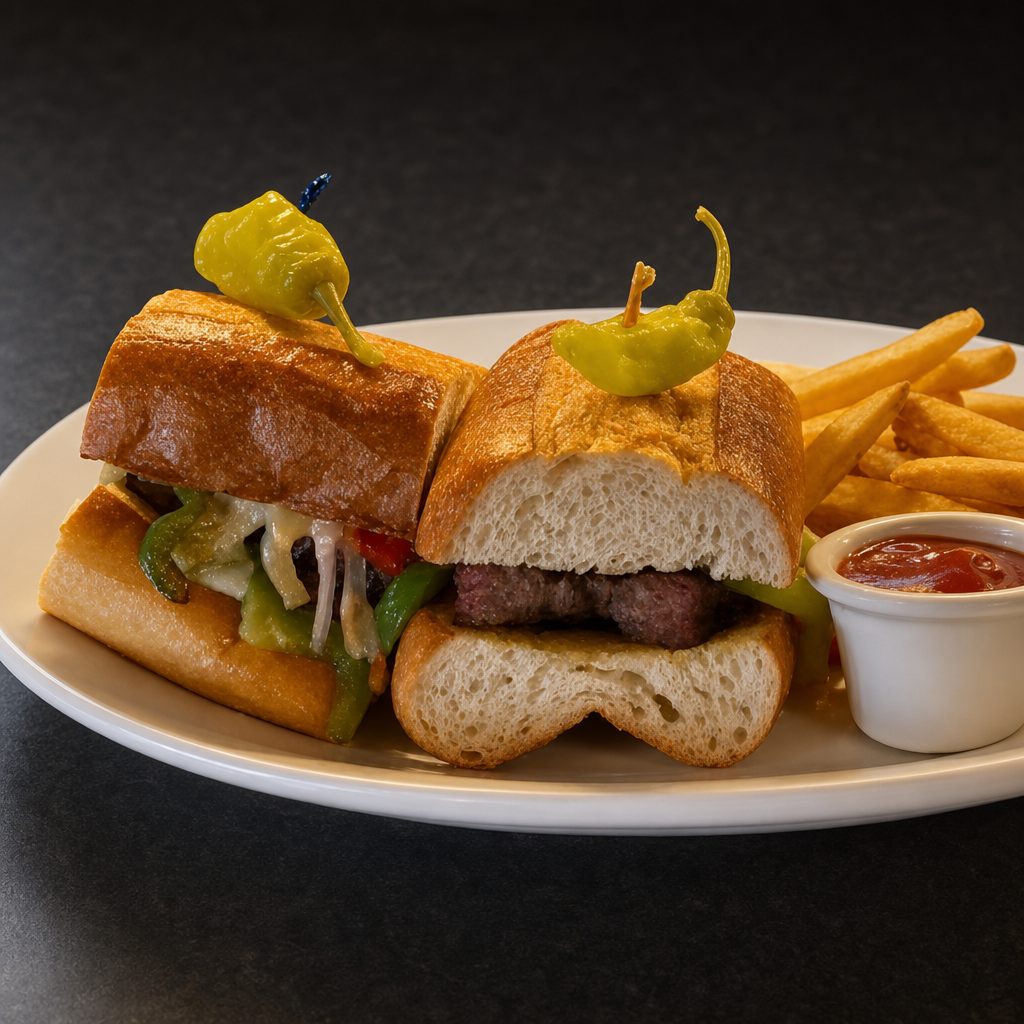 Tri-Tip Sandwich.