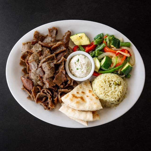 Taverna Platter- Gyro.