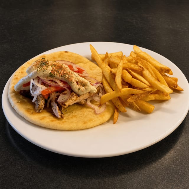 Chicken Souvlaki.