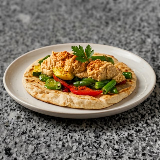 Tinos Veggie Pita.
