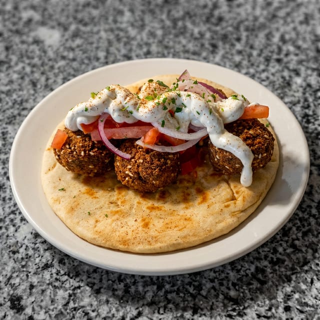 Falafel Pita.