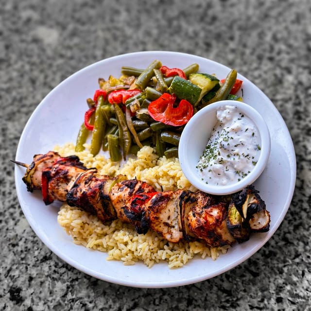 Chicken Kebob.