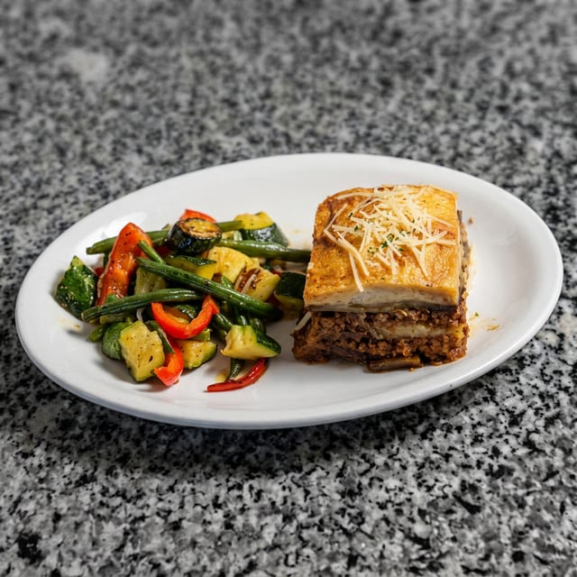 Mousaka.
