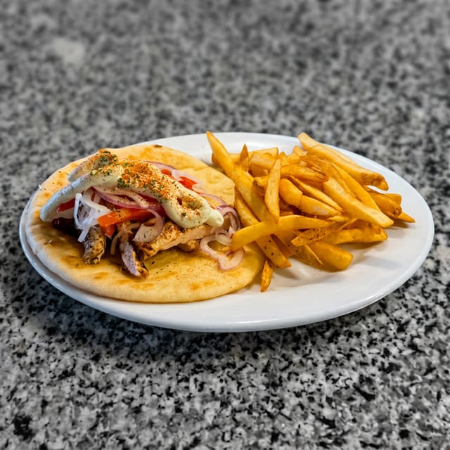 Chicken Souvlaki.