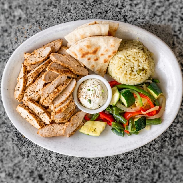 Taverna Platter- Chicken.