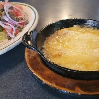 Flamed Saganaki