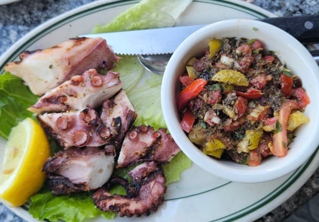 Chargrilled Octopus