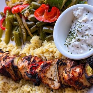 Charbroiled Chicken Kebob