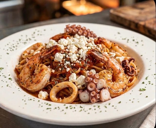 Mediterranean Seafood Pasta