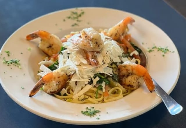Prawns Florentine